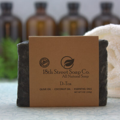 D-Tox Activated Charcoal Soap